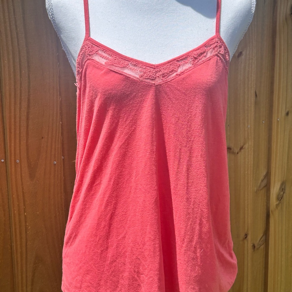 American Eagle Outfitters Pink Fitted Camisole